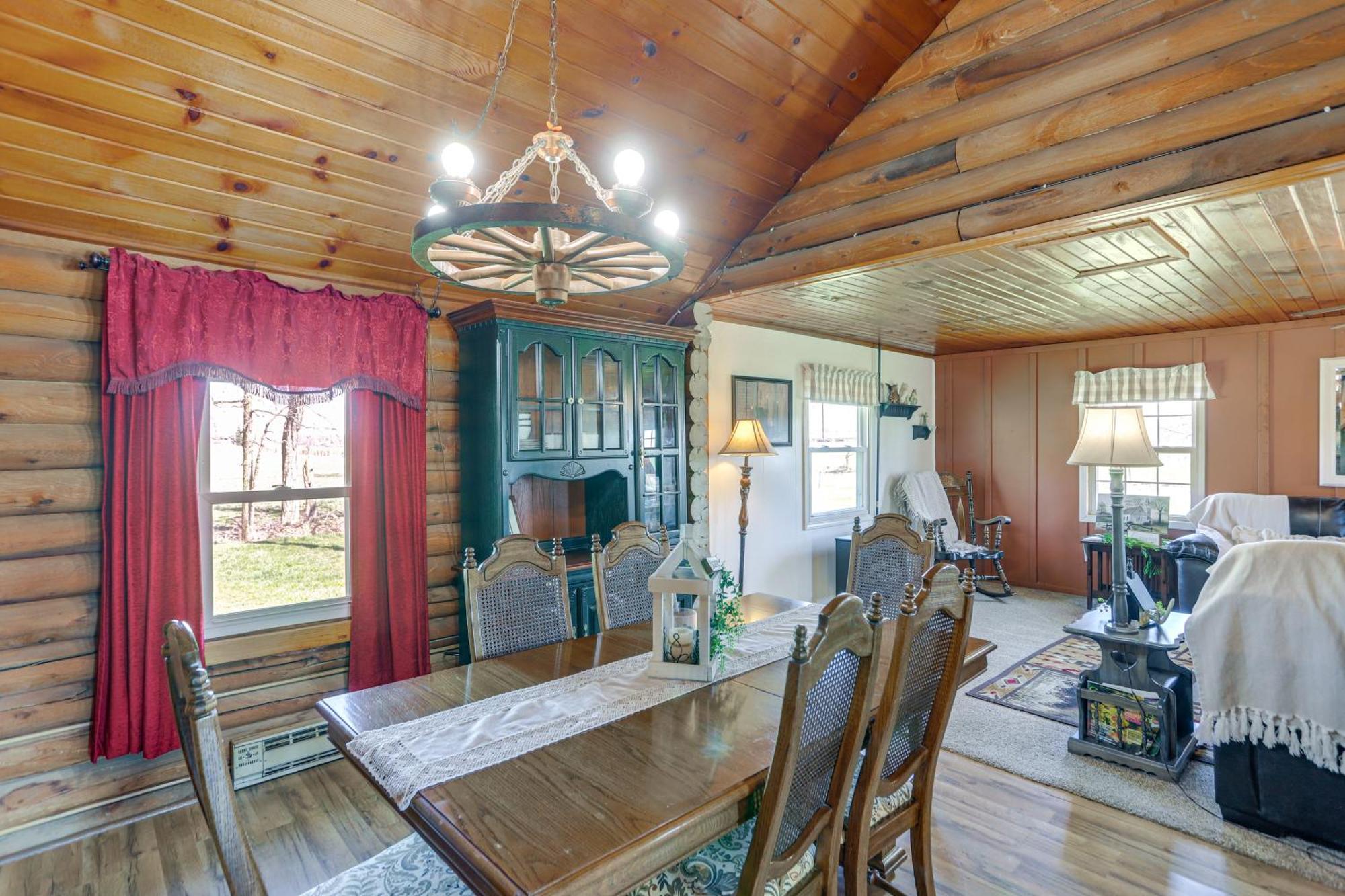 Quiet Shiloh Retreat With Spacious Yard And Fireplace! Eksteriør bilde
