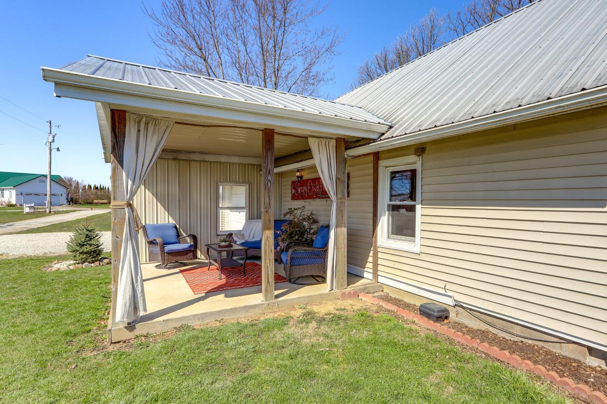 Quiet Shiloh Retreat With Spacious Yard And Fireplace! Eksteriør bilde
