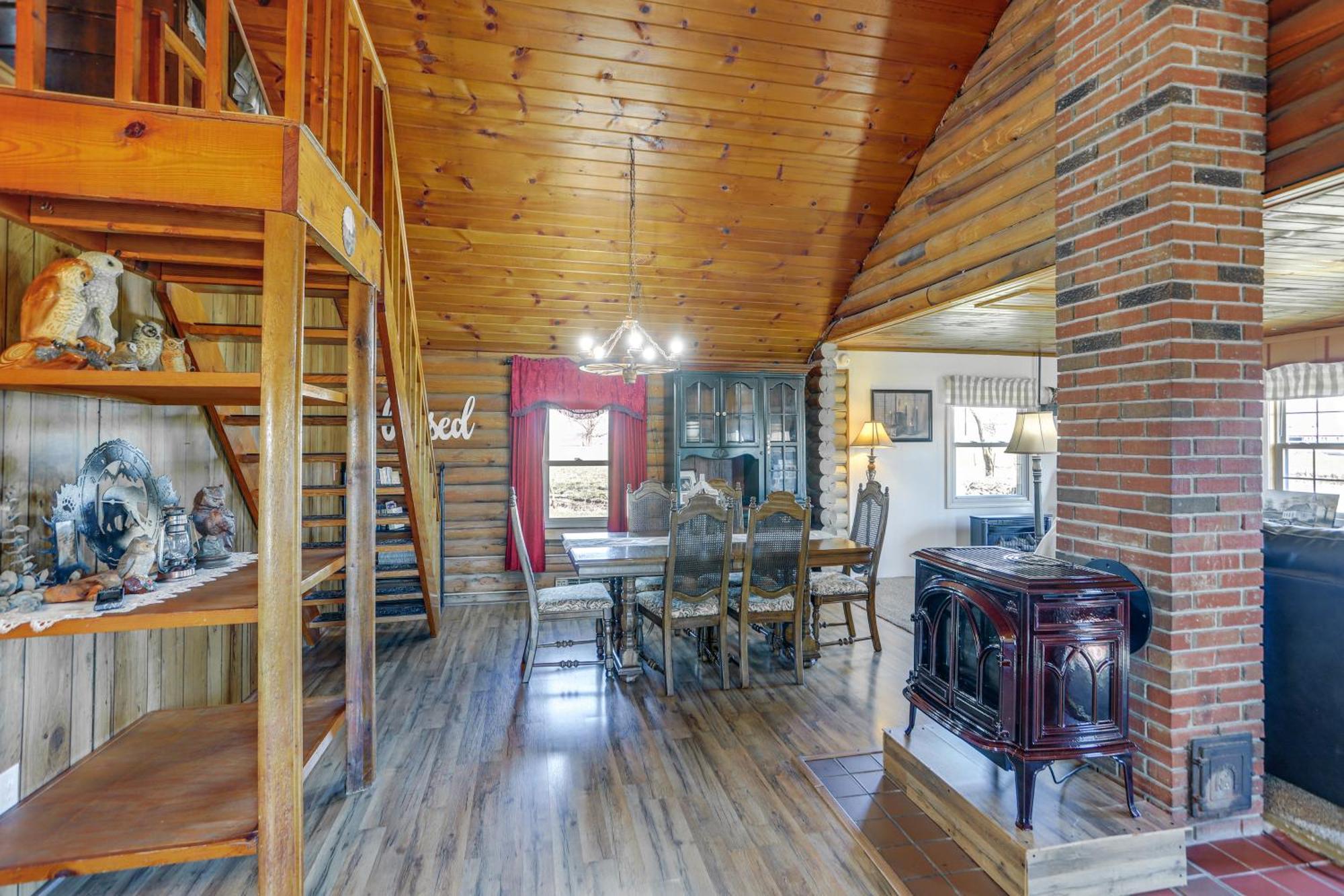 Quiet Shiloh Retreat With Spacious Yard And Fireplace! Eksteriør bilde